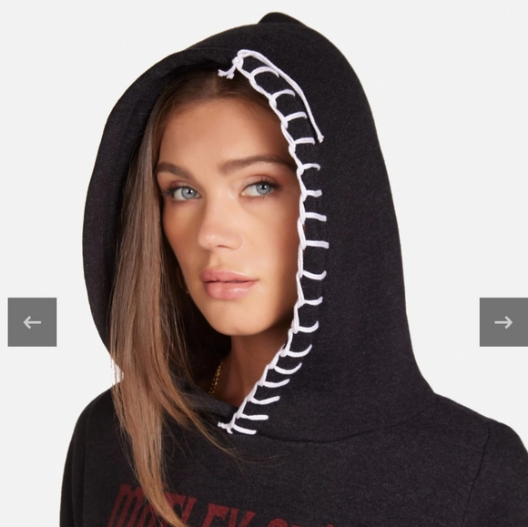 Lauren Moshi Trina Motley Crue hoodie - Picture 3 of 14